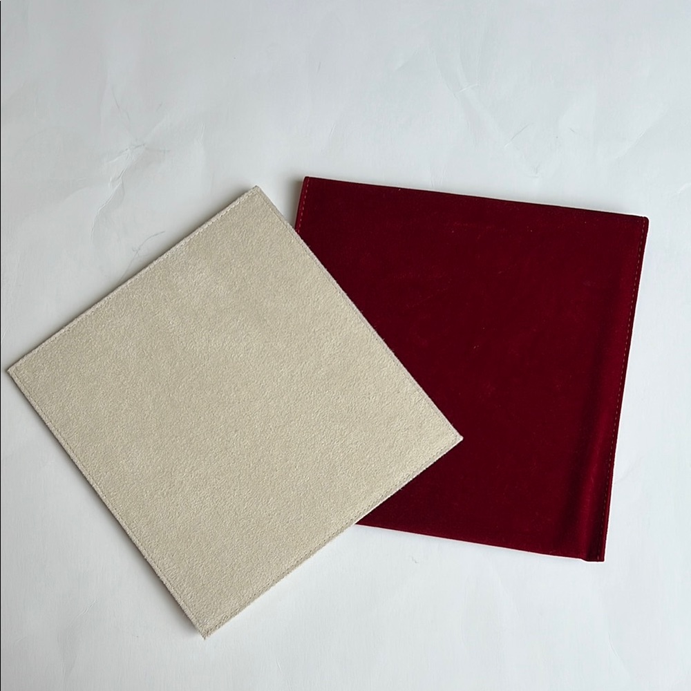 Cartier Suede Necklace Snap Large Pouch - Picture 4 of 5
